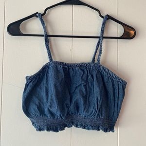 American Eagle Denim crop